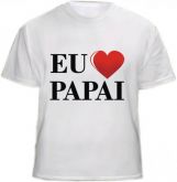 Camisa personalizada para o dia dos Pais