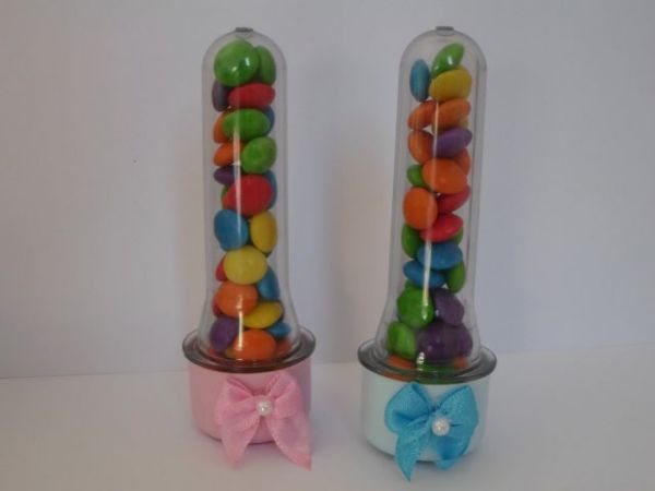 Tubete Rosa e Azul