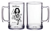 Caneca de acrílico